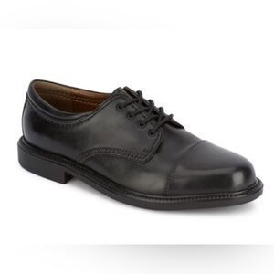 Dockers black leather Gordon oxfords size 14